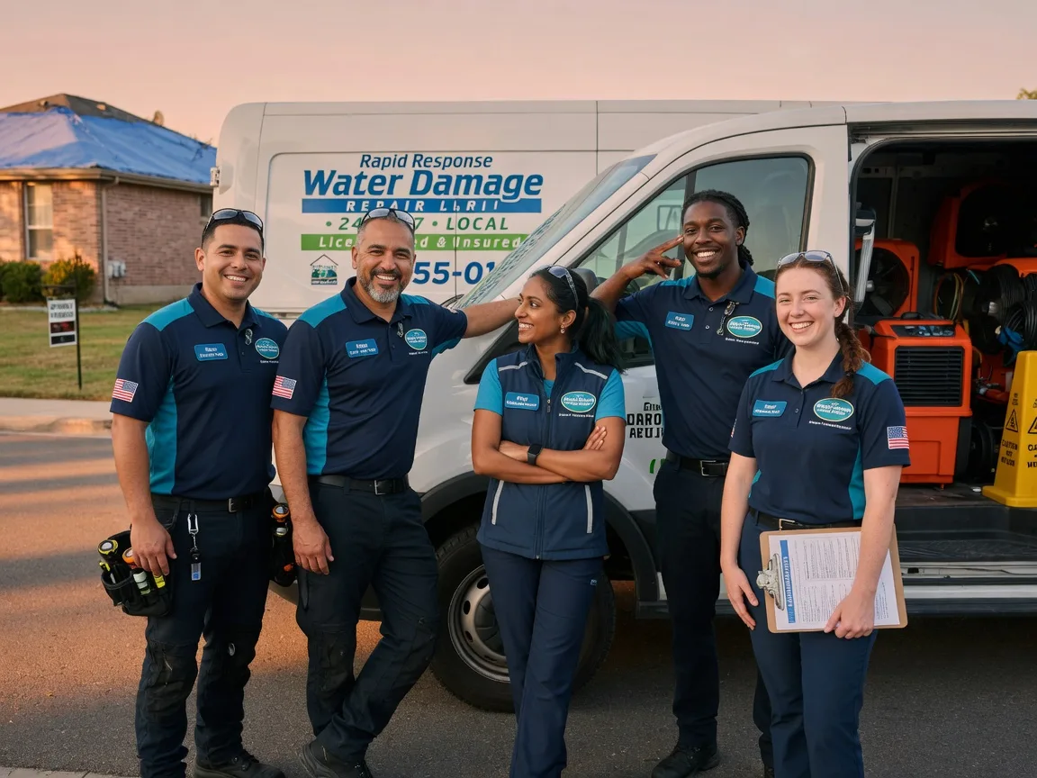 Water Damage Restoration company in Hemphill, TX